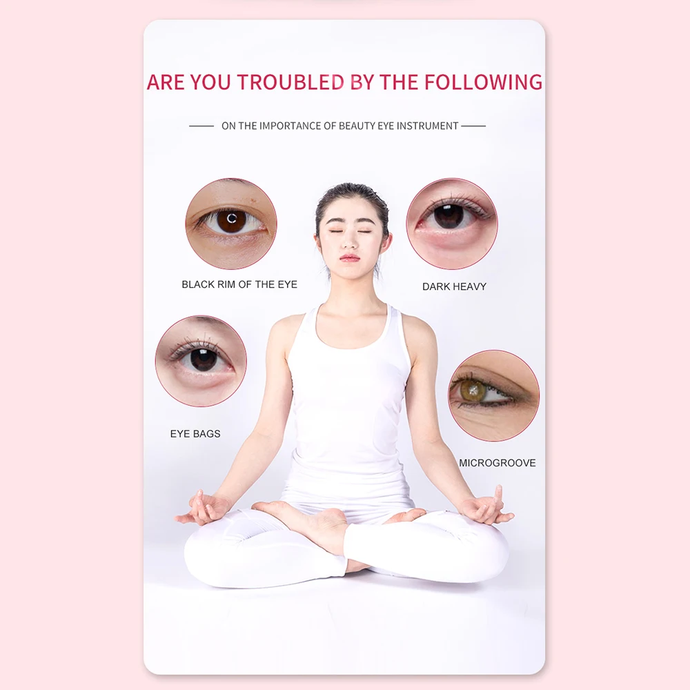 Electric Eye Massager Vibration Anti Wrinkle Heated Care Remove Dark Circle LED Beauty Eyes Face Care Pen Massage Beauty Device
Electric Eye Massager Vibration Anti Wrinkle Heated Care Remove Dark Circle LED Beauty Eyes Face Care Pen Massage Beauty Device