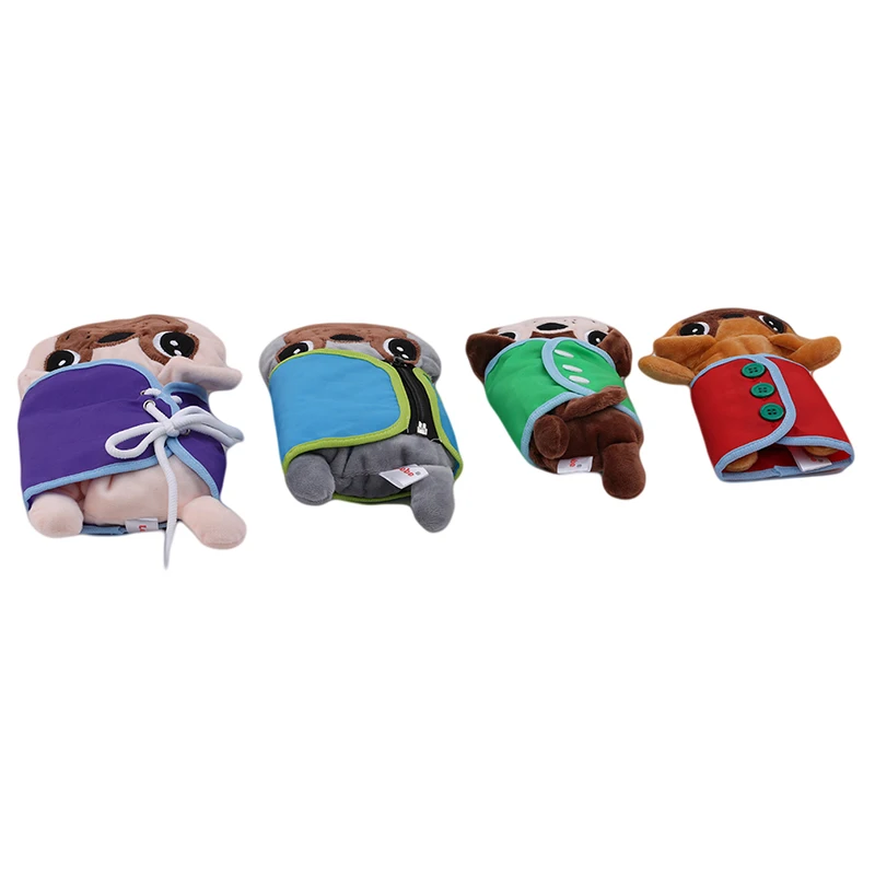 4pacs/set A Bulldog Plush Dressing Early Educational Toy Dress Learning Toys for Children Baby Toys Toddler Boy Toys 
4pacs/set A Bulldog Plush Dressing Early Educational Toy Dress Learning Toys for Children Baby Toys Toddler Boy Toys