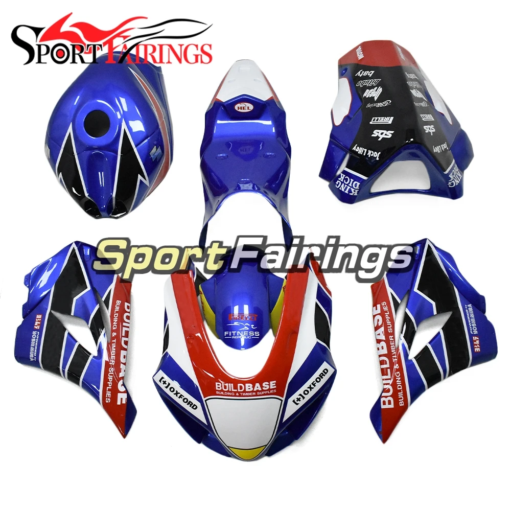 Fiberglass Racing Motorcycle Fairing Kit Fit For Suzuki GSXR1000 2017 2018 2019 New Arrival Cowlings-Blue White Red
Fiberglass Racing Motorcycle Fairing Kit Fit For Suzuki GSXR1000 2017 2018 2019 New Arrival Cowlings-Blue White Red