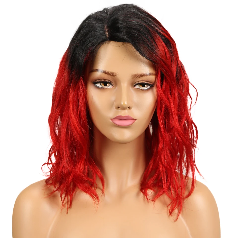 Trueme Natural Wave L Part Lace Human Hair Wigs Remy Brazilian Ombre 1B/Red Water Wave Lace Front Wigs For Women
Trueme Natural Wave L Part Lace Human Hair Wigs Remy Brazilian Ombre 1B/Red Water Wave Lace Front Wigs For Women