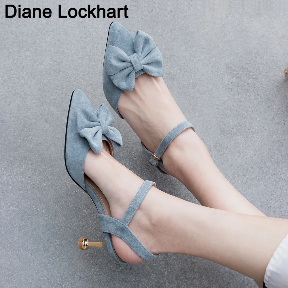 Big Size 41 42 Blue Women Slingback Flock Pointy Toe Bow High Heels Shoes Slip On Women Wedding Pumps Female Sandal Stilettos
Big Size 41 42 Blue Women Slingback Flock Pointy Toe Bow High Heels Shoes Slip On Women Wedding Pumps Female Sandal Stilettos