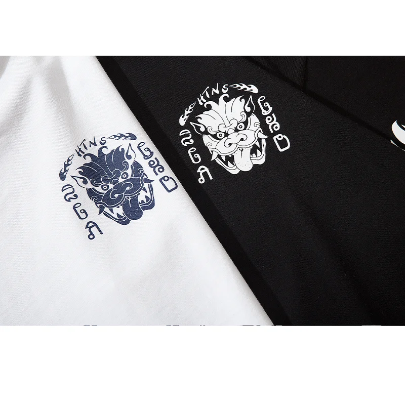 Harajuku T-shirt Hip Hop Men's T-shirt Oversized Streetwear Cotton Chinese Style Cotton Print Round Neck Couple Short Sleeve TOP
Harajuku T-shirt Hip Hop Men's T-shirt Oversized Streetwear Cotton Chinese Style Cotton Print Round Neck Couple Short Sleeve TOP
