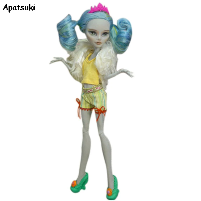 Fashion Doll Clothes Set for Bratz Doll Outfits Beige Coat Yellow Vest&Shorts For Demon Monster High Dolls Toys For Kid DIY Toy
Fashion Doll Clothes Set for Bratz Doll Outfits Beige Coat Yellow Vest&Shorts For Demon Monster High Dolls Toys For Kid DIY Toy