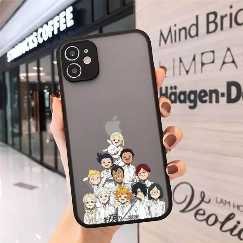 The Promised Neverland love cute Phone Case Matte Transparent for iPhone 7 8 11 12 s mini pro X XS XR MAX Plus cover funda
The Promised Neverland love cute Phone Case Matte Transparent for iPhone 7 8 11 12 s mini pro X XS XR MAX Plus cover funda