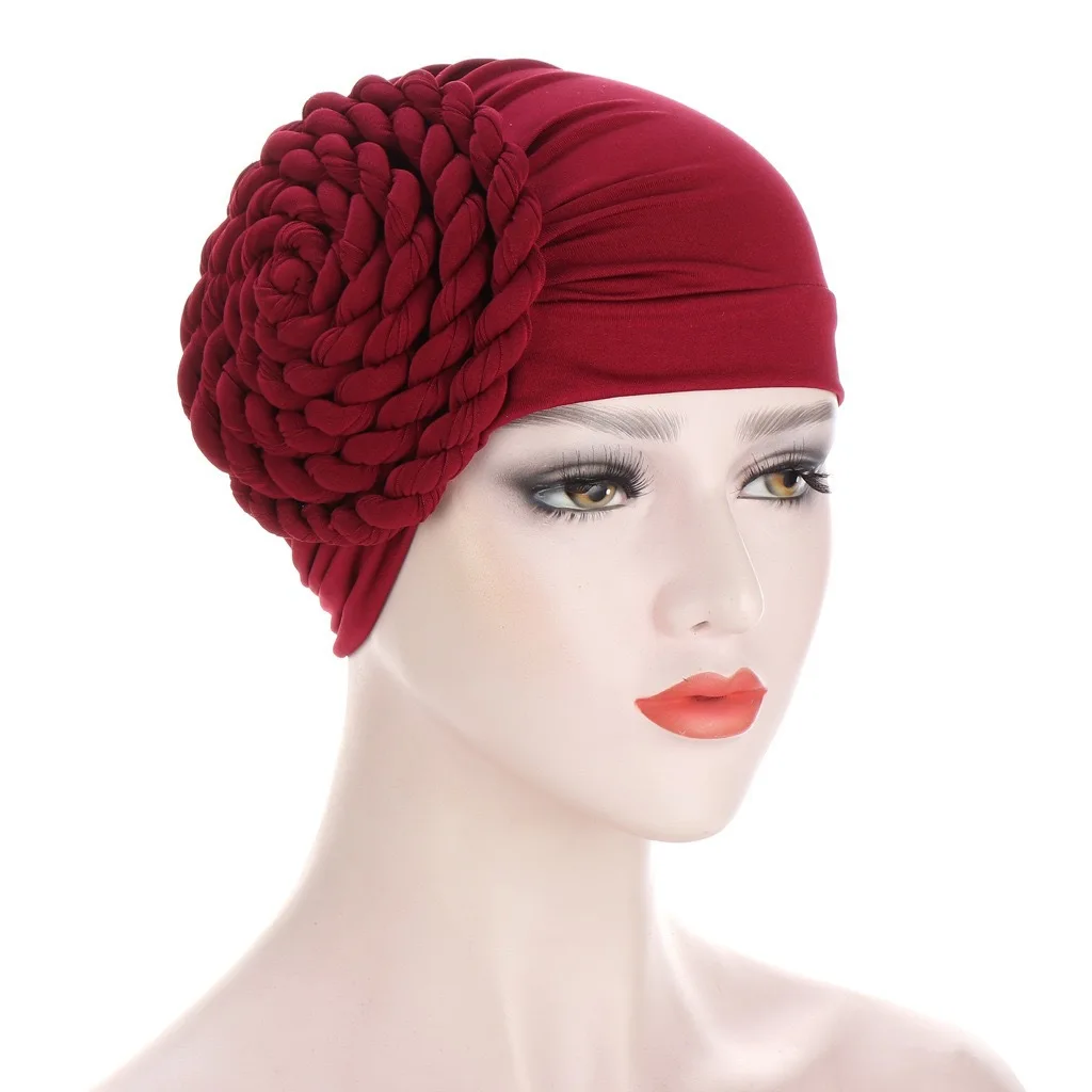 Muslim Side Braid Monochrome Headgear Milk Silk Indian New Free Shipping Turbante mujer Turban femme Women
Muslim Side Braid Monochrome Headgear Milk Silk Indian New Free Shipping Turbante mujer Turban femme Women