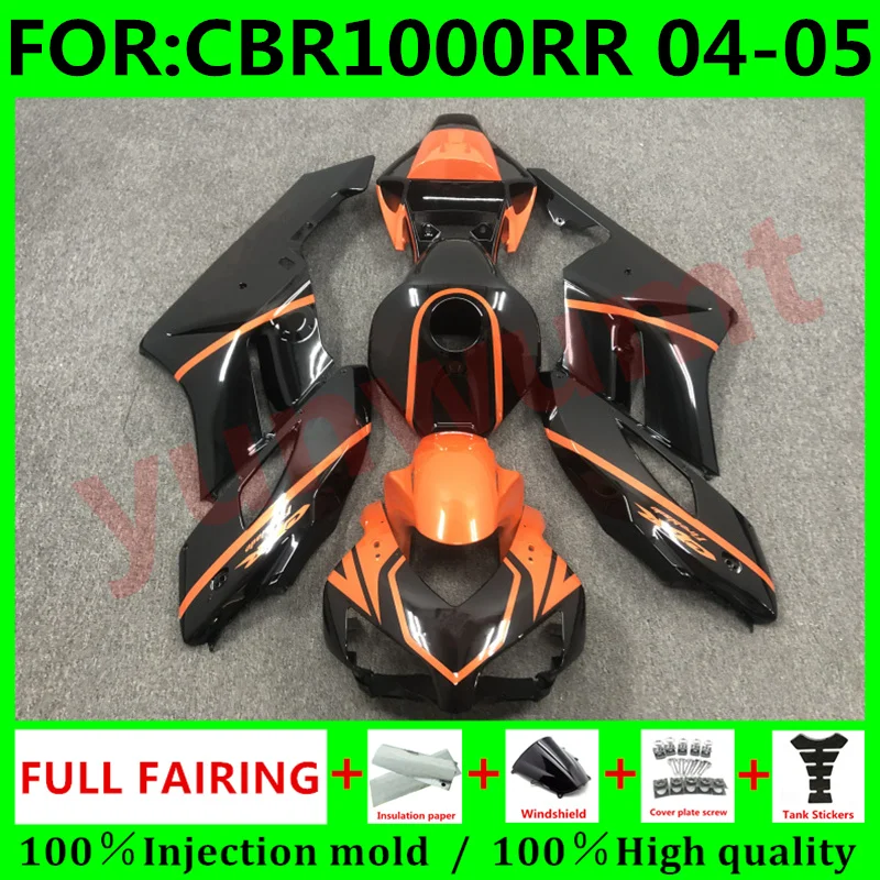 New ABS Motorcycle Injection mold Fairings Kit Fit For Honda CBR1000RR 2004 2005 cbr1000 04 05 bodywork fairing set black orange
New ABS Motorcycle Injection mold Fairings Kit Fit For Honda CBR1000RR 2004 2005 cbr1000 04 05 bodywork fairing set black orange