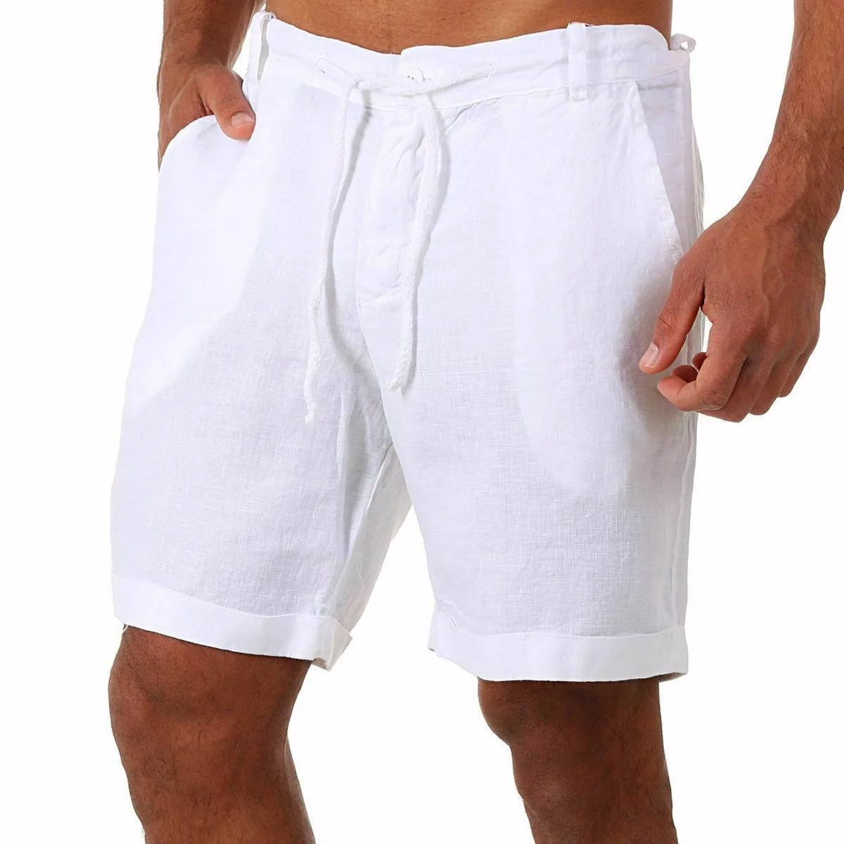 Mens Thin Casual Shorts Summer New Solid Color Beach Shorts Male Drawstring Lightweight Breathable Home Short Pants Man Clothing
Mens Thin Casual Shorts Summer New Solid Color Beach Shorts Male Drawstring Lightweight Breathable Home Short Pants Man Clothing