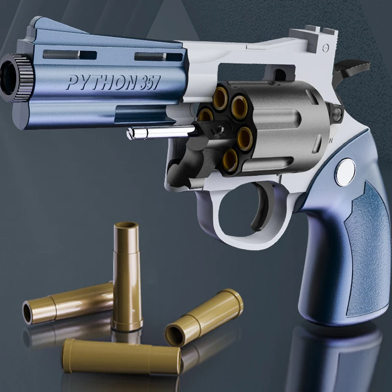 Revolver Soft Bullet Gun ZP5 Pistol 357 Simulation Shell Throwing Toy Pistol Adult Boy Children Soft Bullet Toy Gun Weapon Model
Revolver Soft Bullet Gun ZP5 Pistol 357 Simulation Shell Throwing Toy Pistol Adult Boy Children Soft Bullet Toy Gun Weapon Model