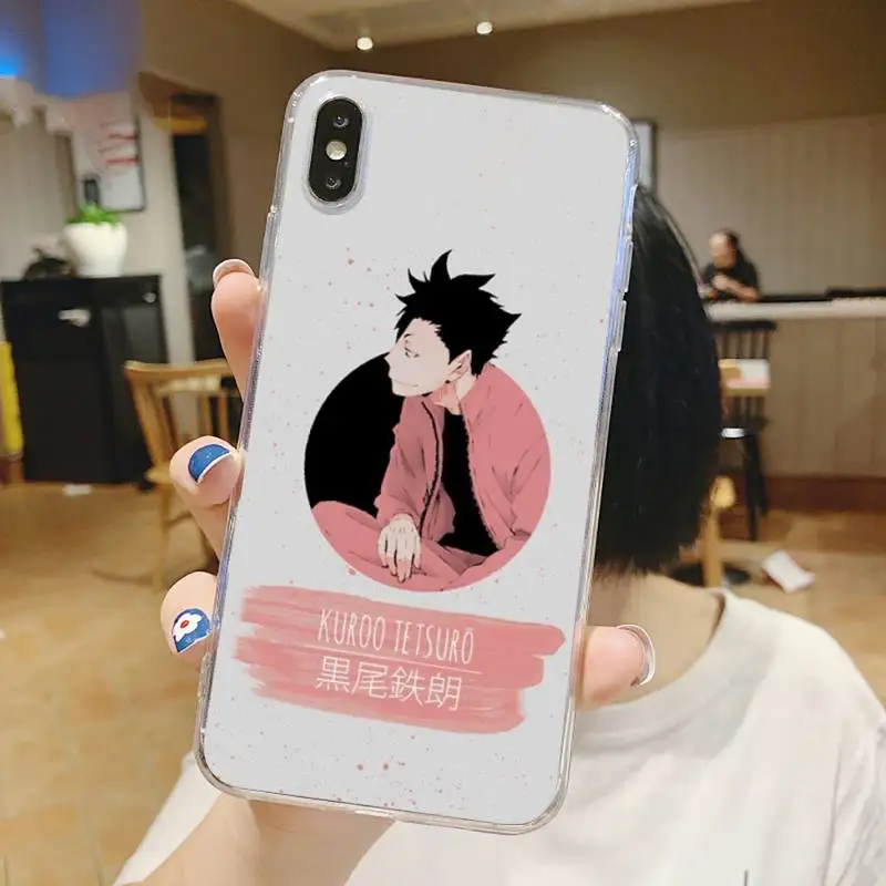Kuroo Tetsurou Haikyuu Japan anime Phone Case Transparent for iPhone 6 7 8 11 12 s mini pro X XS XR MAX Plus
Kuroo Tetsurou Haikyuu Japan anime Phone Case Transparent for iPhone 6 7 8 11 12 s mini pro X XS XR MAX Plus