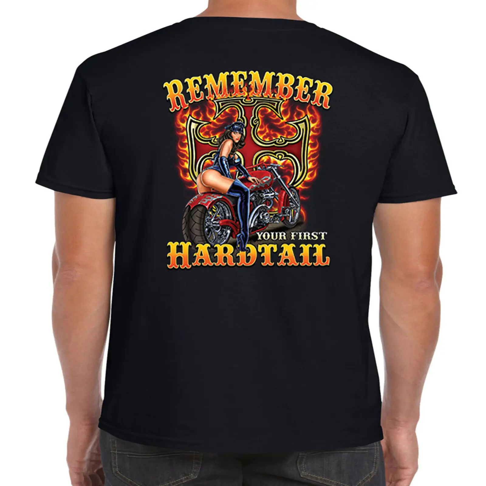 Mens biker t shirt american bobber vintage classic motorbike chopper Hard 102- show original title
Mens biker t shirt american bobber vintage classic motorbike chopper Hard 102- show original title