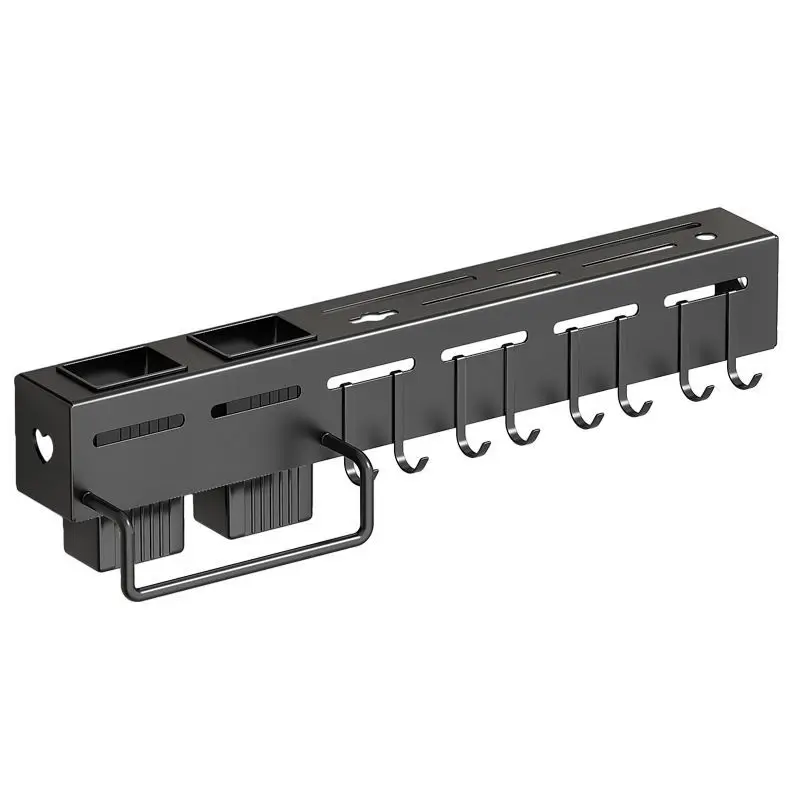 Stainless Steel Knife Holder Kitchen Organizer Accessories Multifunctional Household Punch-Free Lid Storage Rack Wall-Mounted
Stainless Steel Knife Holder Kitchen Organizer Accessories Multifunctional Household Punch-Free Lid Storage Rack Wall-Mounted