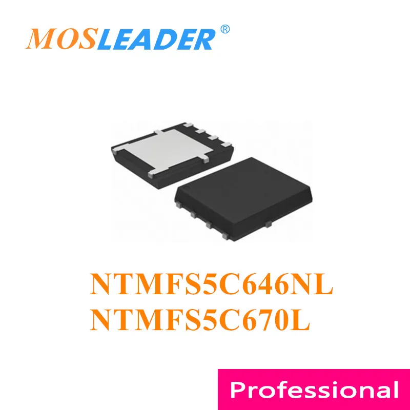Mosleader NTMFS5C646NL NTMFS5C670L DFN5X6 100 шт. 500 шт. 1000 шт. NTMFS5C646 60В n-канальный Китайский Высокое качество
Mosleader NTMFS5C646NL NTMFS5C670L DFN5X6 100 шт. 500 шт. 1000 шт. NTMFS5C646 60В n-канальный Китайский Высокое качество