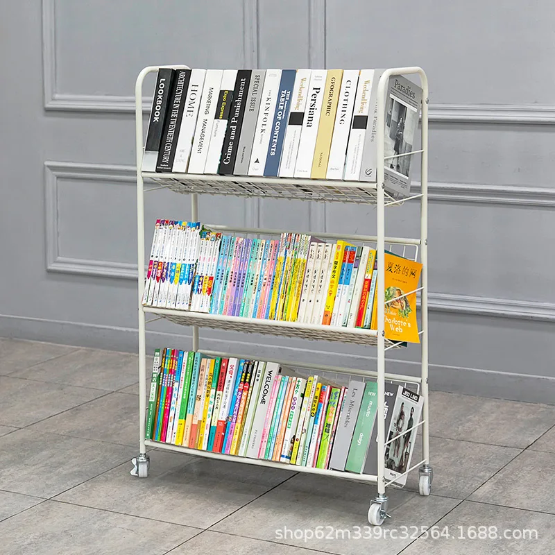 Children's Book Rack Stacking Floor Student Simple Bookcase Bookcase Study Room Mobile Large Capacity Bookcase Storage Shelf
Children's Book Rack Stacking Floor Student Simple Bookcase Bookcase Study Room Mobile Large Capacity Bookcase Storage Shelf