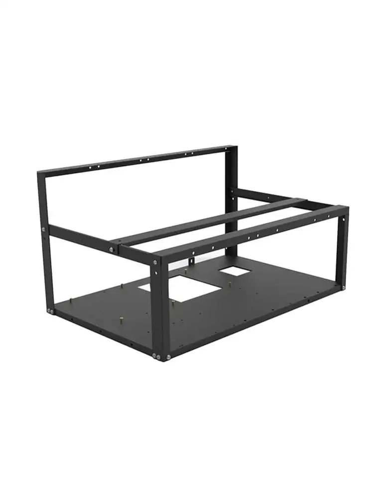 6 GPU Miner Mining Rig Aluminum Stackable Open Air Case Computer ETH Frame Rig For Bitcon Miner Kit Unassembled Ethereum
6 GPU Miner Mining Rig Aluminum Stackable Open Air Case Computer ETH Frame Rig For Bitcon Miner Kit Unassembled Ethereum