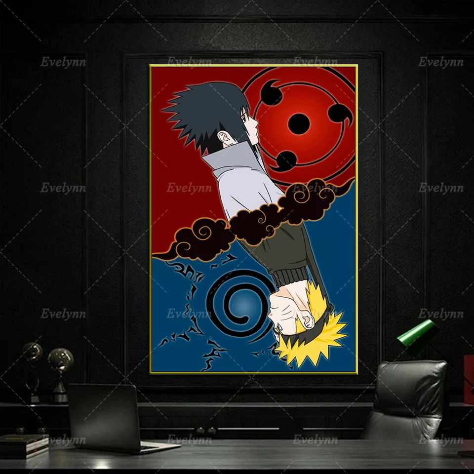 Naruto Vs Sakuke Japanese Anime Canvas Poster And Print Nordic Home Bedroom Decor Pictures Living Room Cuadros Wall Art Painting
Naruto Vs Sakuke Japanese Anime Canvas Poster And Print Nordic Home Bedroom Decor Pictures Living Room Cuadros Wall Art Painting