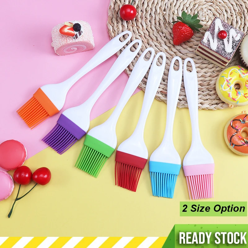 Ready Stock Silicone Basting Pastry Oil Brush Pastry Brush With Handle Baking BBQ Tools For DIY Kitchen Cooking Tools
Ready Stock Silicone Basting Pastry Oil Brush Pastry Brush With Handle Baking BBQ Tools For DIY Kitchen Cooking Tools