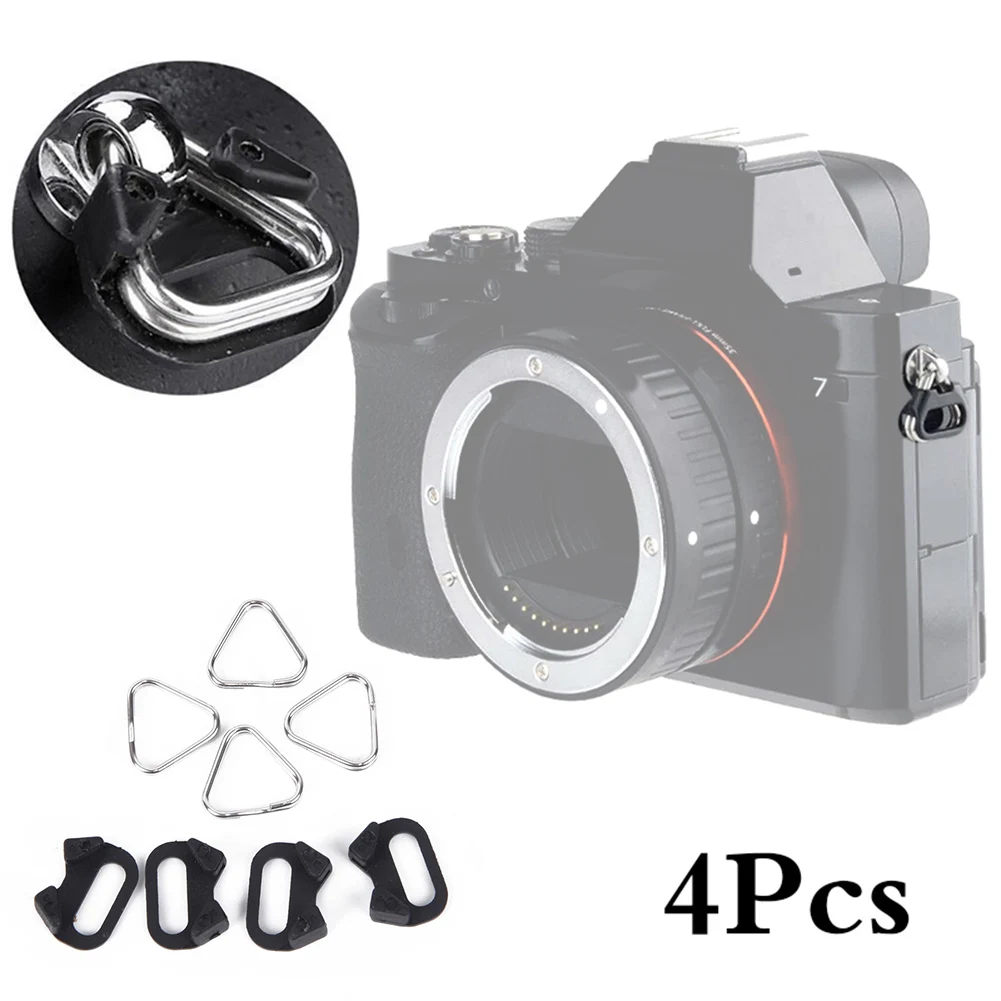 4pcs Triangular Split Rings for Camera Back Belt Strap Buckle Accessories Belt Strap Buckle Accessory Metal Ring Protector Pad
4pcs Triangular Split Rings for Camera Back Belt Strap Buckle Accessories Belt Strap Buckle Accessory Metal Ring Protector Pad