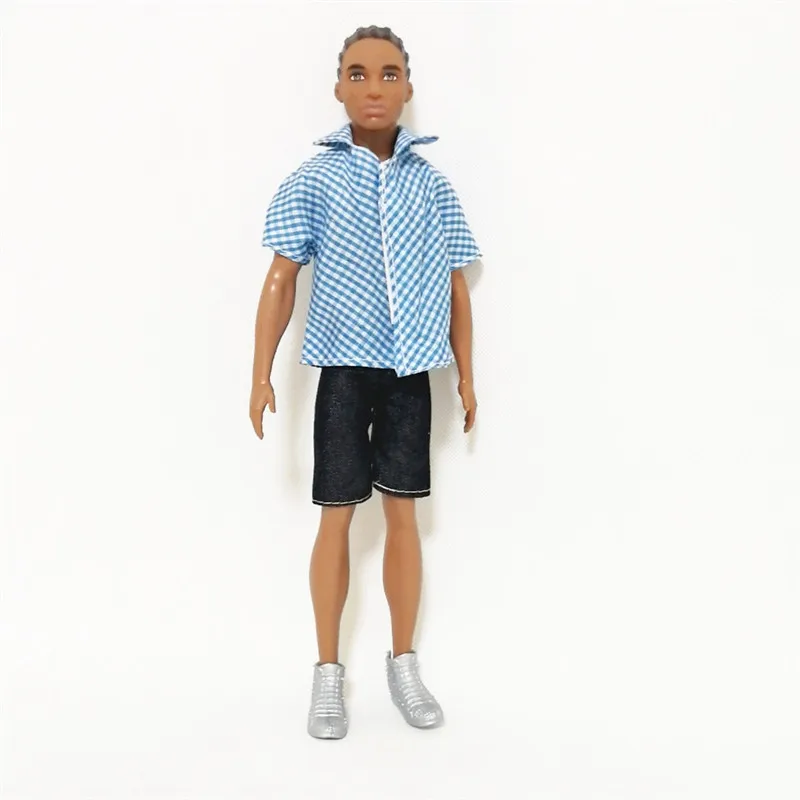 Ken The Boyfriend Blue Tee Outfits Set for Barbie BJD Doll Clothes Accessories Play House Dressing Up Kids Toys
Ken The Boyfriend Blue Tee Outfits Set for Barbie BJD Doll Clothes Accessories Play House Dressing Up Kids Toys