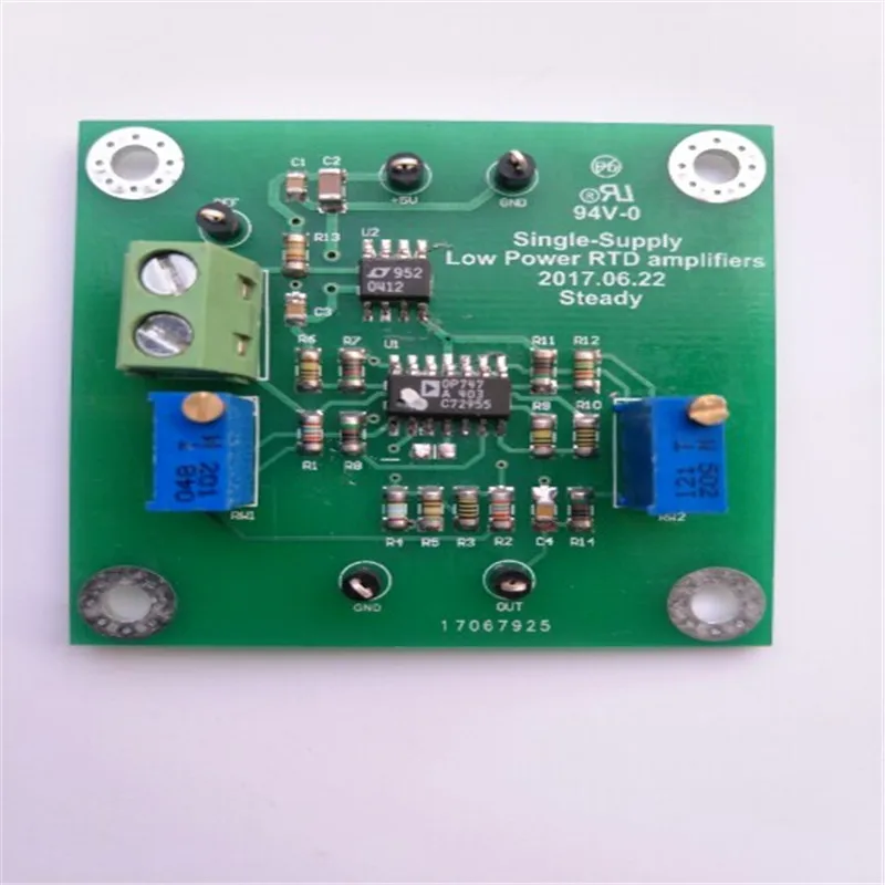 Low power consumption single power supply temperature measurement module Output voltage represents temperature
Low power consumption single power supply temperature measurement module Output voltage represents temperature