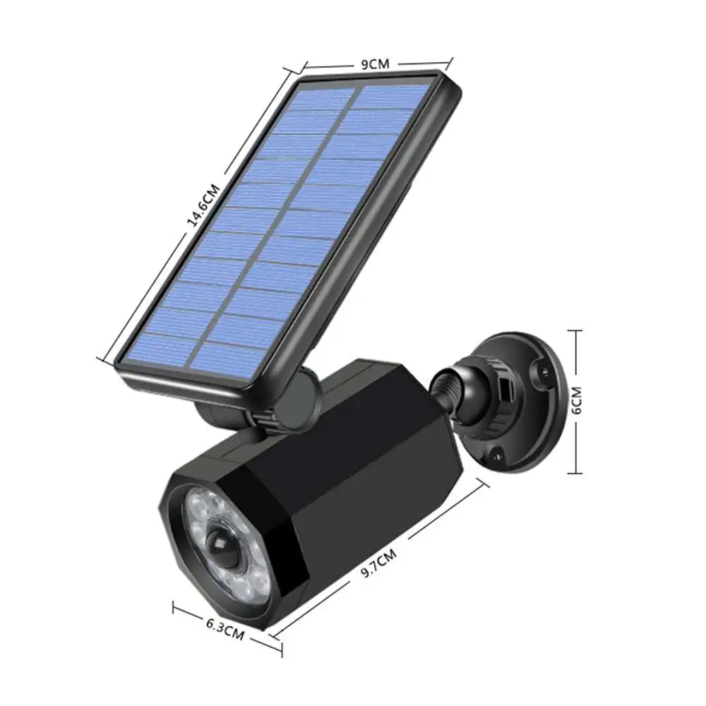 Solar Motion Sensor Lights Outdoor LED Spotlight for Garden Driveway Patio
Solar Motion Sensor Lights Outdoor LED Spotlight for Garden Driveway Patio