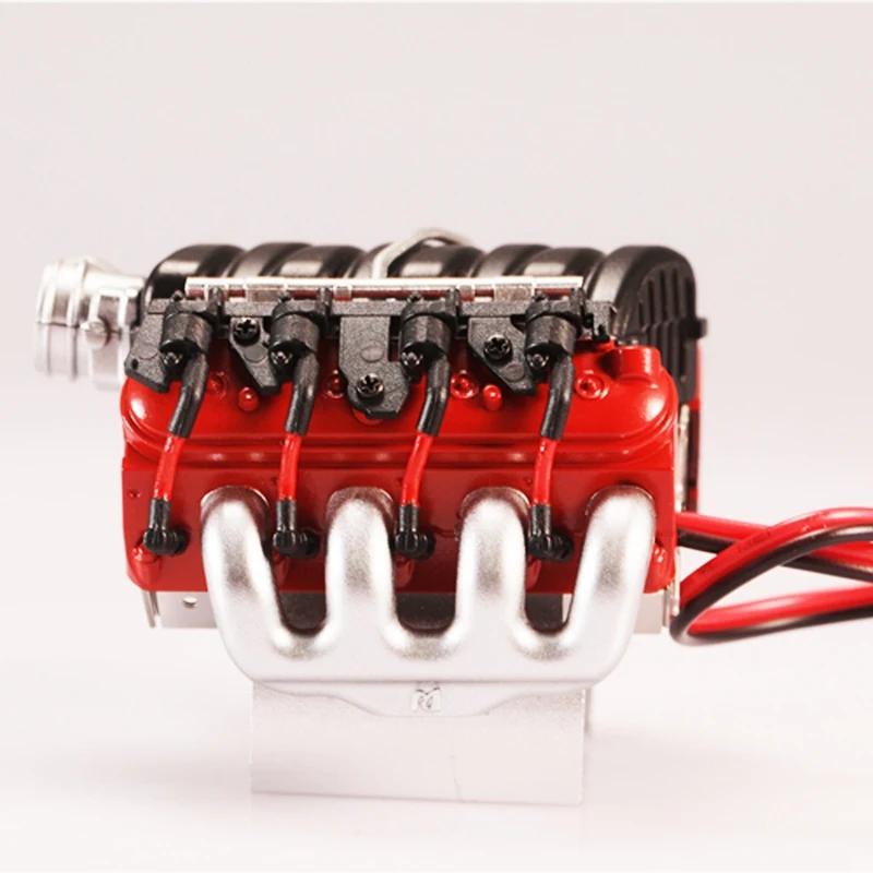 RC Model Car V8 Engine Hood Radiator Motor Fan RC Simulation Accessories for 1/10Th Scale RC Crawler Car TRX4
RC Model Car V8 Engine Hood Radiator Motor Fan RC Simulation Accessories for 1/10Th Scale RC Crawler Car TRX4