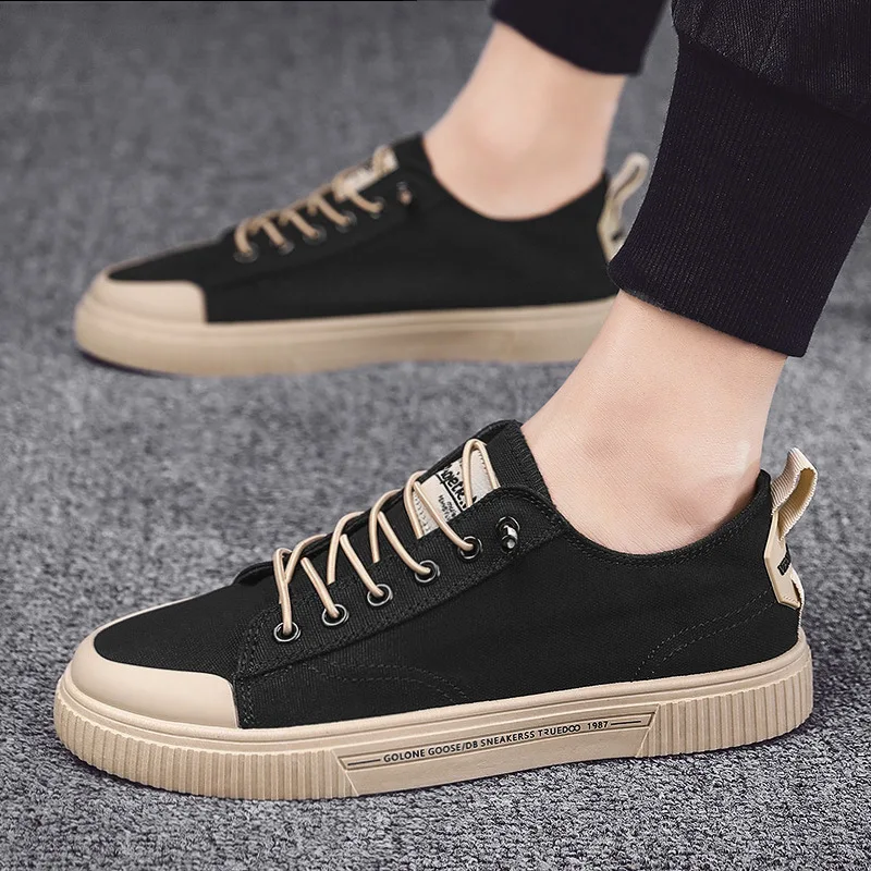 Men Vulcanize Shoes New Canvas Shoes Men Comfort Men Shoes Fashion Sneakers Men Casual Sheoes Designer Sneakers Male Footwear
Men Vulcanize Shoes New Canvas Shoes Men Comfort Men Shoes Fashion Sneakers Men Casual Sheoes Designer Sneakers Male Footwear