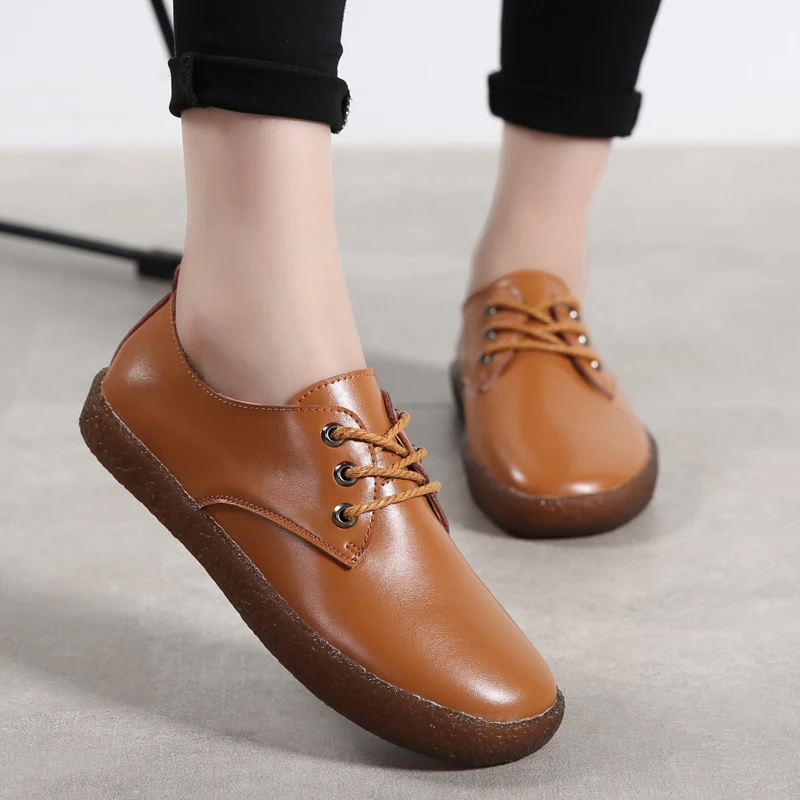 Round Toe Autumn Oxfords Shoes Women Flats Shoes Genuine Leather sapato feminino Flat Heel Casual Shoes Woman XKD7035
Round Toe Autumn Oxfords Shoes Women Flats Shoes Genuine Leather sapato feminino Flat Heel Casual Shoes Woman XKD7035