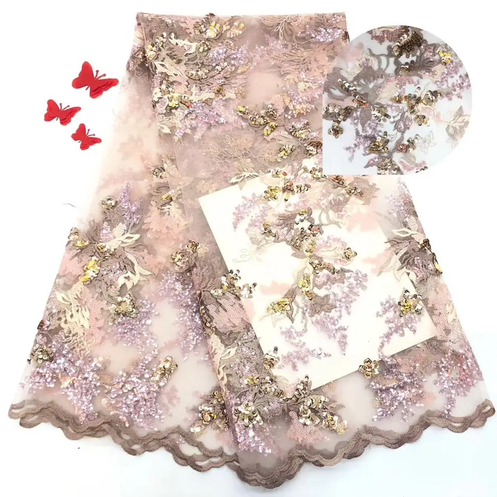 2019 New Design African Lace Fabric High Quality French Nigerian Beads Embroidered Tulle Lace Fabric With Beads JJN433
2019 New Design African Lace Fabric High Quality French Nigerian Beads Embroidered Tulle Lace Fabric With Beads JJN433