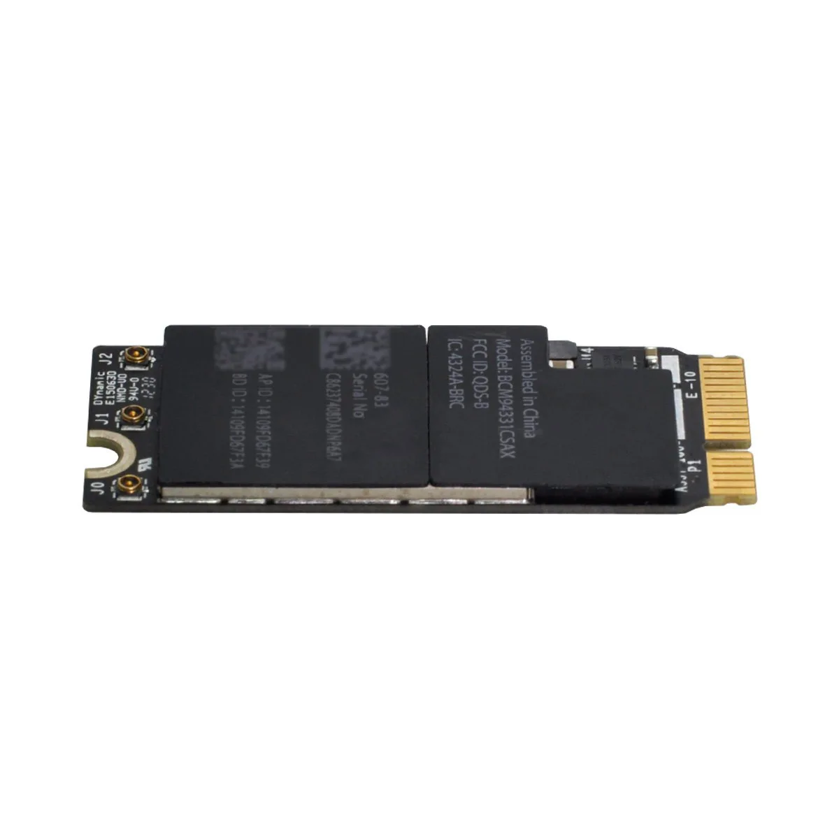 BCM4331 BCM94331CSAX BCM94331CSDAX Bluetooth Wireless Wifi Card Module 802.11N for Mac 2012-2013 MD212 MD213 A1398 A1425
BCM4331 BCM94331CSAX BCM94331CSDAX Bluetooth Wireless Wifi Card Module 802.11N for Mac 2012-2013 MD212 MD213 A1398 A1425