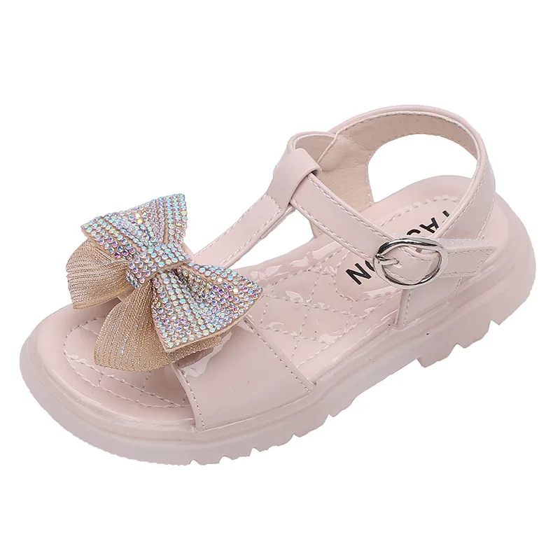 Girls sandals 2021 new summer rhinestone sweet bow fashion princess children's beach shoes
Girls sandals 2021 new summer rhinestone sweet bow fashion princess children's beach shoes