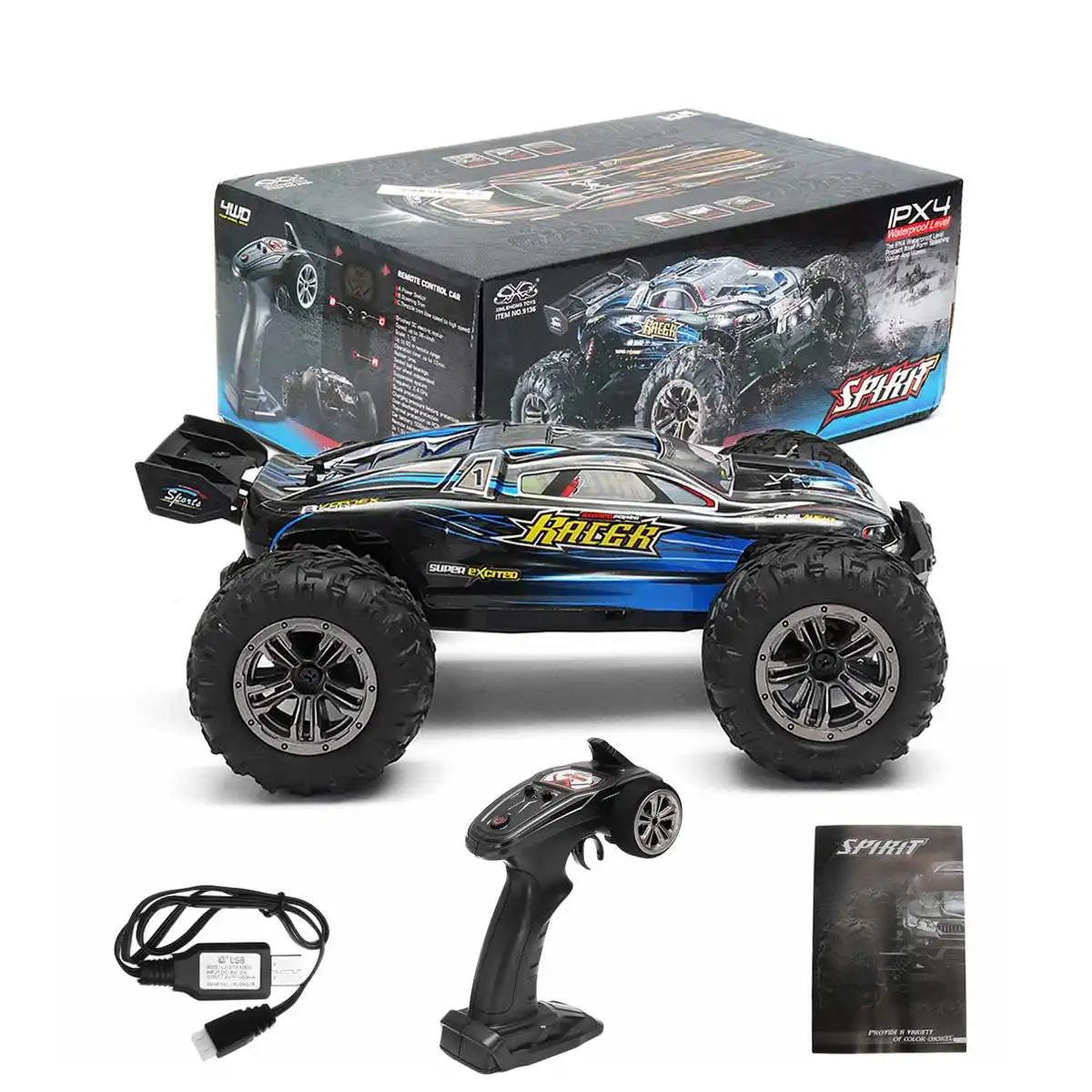 Xinlehong 9136 1:16 2.4G 4WD 32cm Rc Racing Cars 36km/h Bigfoot Off-road Truck Vehicle RTR Toy VS XINLEHONG 9125 Gifts Boy
Xinlehong 9136 1:16 2.4G 4WD 32cm Rc Racing Cars 36km/h Bigfoot Off-road Truck Vehicle RTR Toy VS XINLEHONG 9125 Gifts Boy
