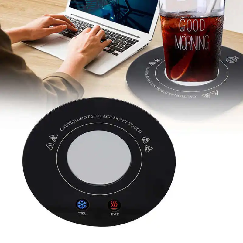 USB Electric Heating Cooling Coaster Cup Mat Intelligent Cup Warmer for Home Office Use Coffee Mug Warmer Heating Cup Mat
USB Electric Heating Cooling Coaster Cup Mat Intelligent Cup Warmer for Home Office Use Coffee Mug Warmer Heating Cup Mat