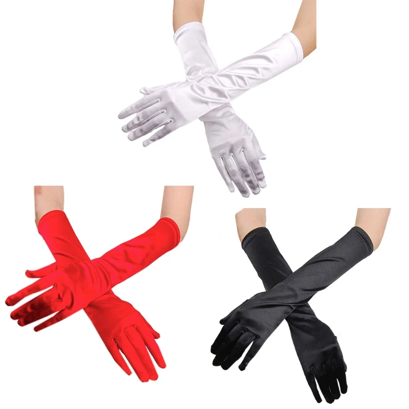 2022 New Women's 15'' Long Elbow Satin Finger Gloves 1920s Opera Bridal Dance Gloves
2022 New Women's 15'' Long Elbow Satin Finger Gloves 1920s Opera Bridal Dance Gloves
