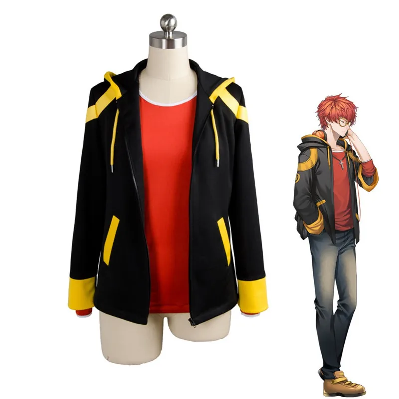 Повседневный Mystic Messenger 707 Extreme Saeyoung Choi, костюм для косплея, куртка, рубашка, костюм
Повседневный Mystic Messenger 707 Extreme Saeyoung Choi, костюм для косплея, куртка, рубашка, костюм