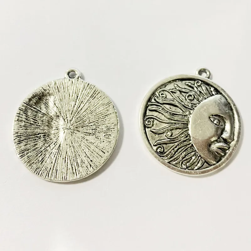 6pcs/Lot Sun Pattern Coin Pendants Antique Tones For DIY Necklace Handmade Keychain Aesthetic Accessories For Jewelry Making
6pcs/Lot Sun Pattern Coin Pendants Antique Tones For DIY Necklace Handmade Keychain Aesthetic Accessories For Jewelry Making