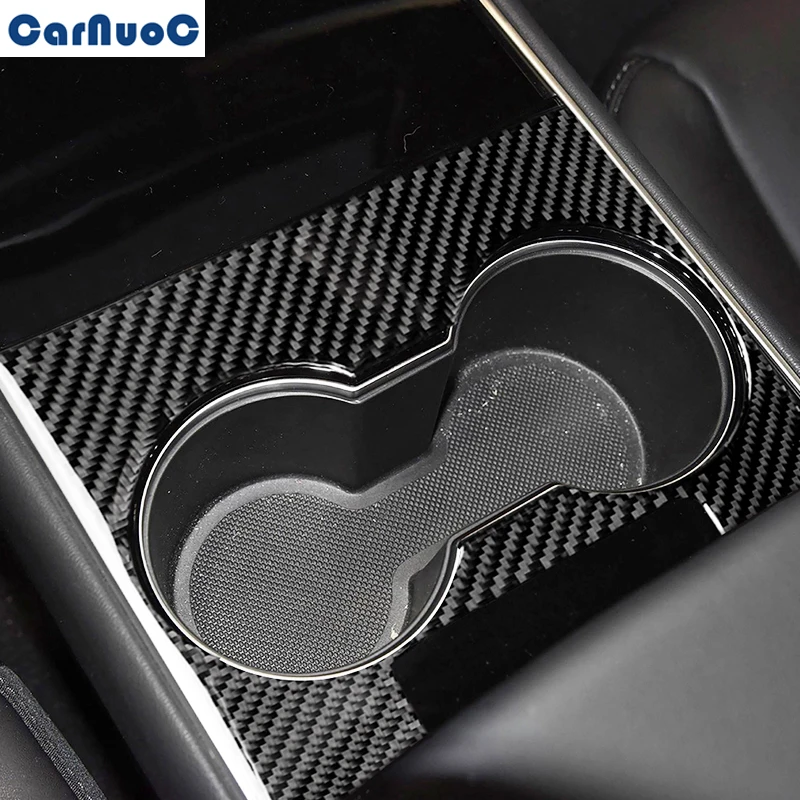 For Tesla Model 3 Car Center Console Water Cup Frame Panel Trim Decal Cover Carbon Fiber Sticker Styling Accessories
For Tesla Model 3 Car Center Console Water Cup Frame Panel Trim Decal Cover Carbon Fiber Sticker Styling Accessories