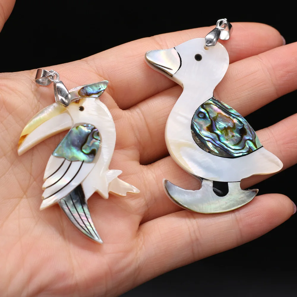 Natural Shell Pendants With Hand-Carved Lifelike Lovely Animal Shape Pendant For Jewelry Making DIY Necklace Earring Accessories
Natural Shell Pendants With Hand-Carved Lifelike Lovely Animal Shape Pendant For Jewelry Making DIY Necklace Earring Accessories