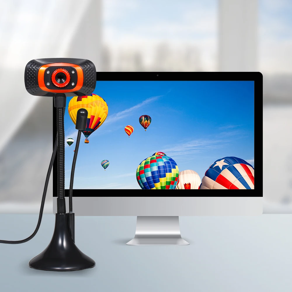 USB Webcam 640 * 480 Driverless Web Camera With Microphone Widescreen Video Computer Camera For PC Laptop Computer Web Cam
USB Webcam 640 * 480 Driverless Web Camera With Microphone Widescreen Video Computer Camera For PC Laptop Computer Web Cam