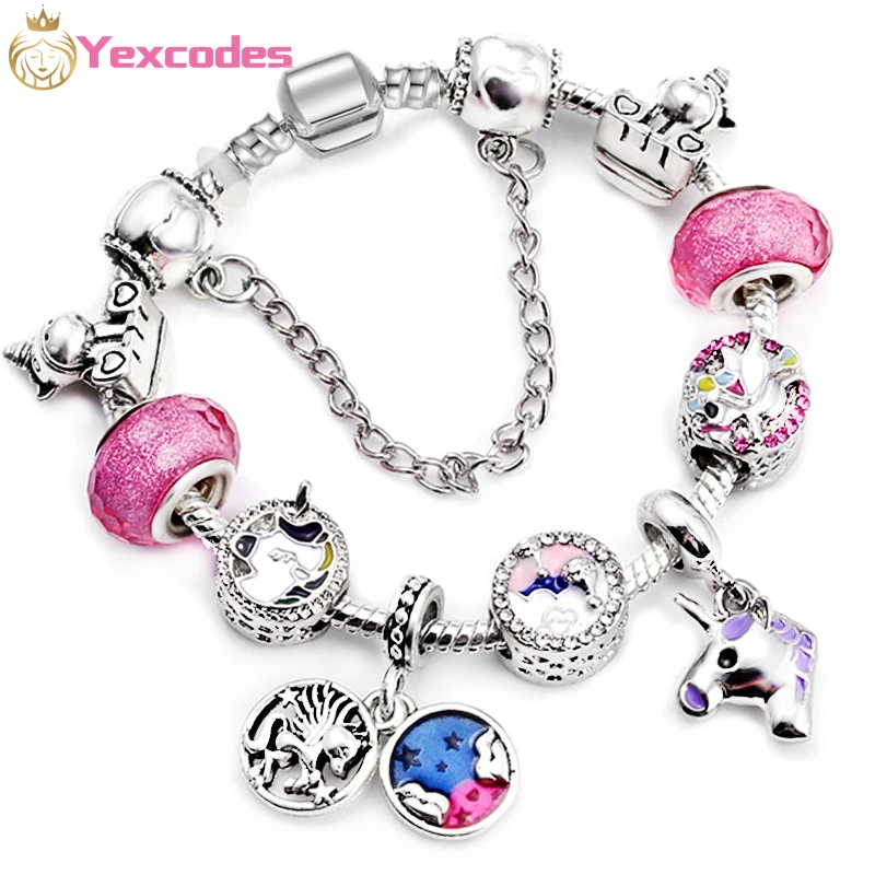 Yexcodes 2021 New Fine Unicorn Charm Ladies Bracelet,New Year Good Luck Charm Bracelet Gifts,Brand Jewelry Direct Shipment
Yexcodes 2021 New Fine Unicorn Charm Ladies Bracelet,New Year Good Luck Charm Bracelet Gifts,Brand Jewelry Direct Shipment