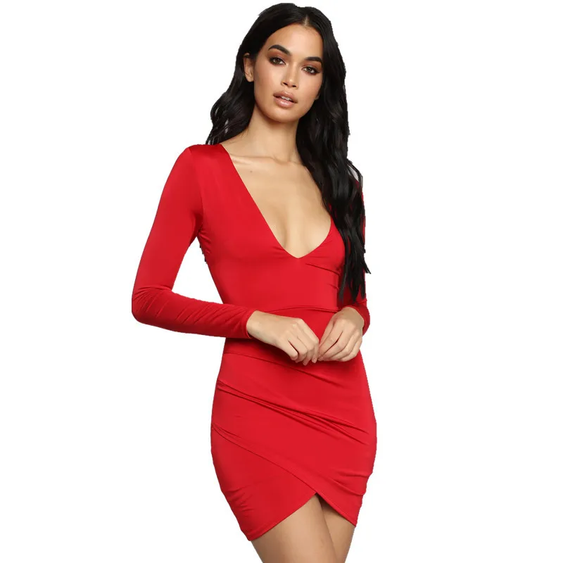 Women Summer New Fashion Sexy Patchwork Dress Long Sleeve Deep V Mini Casual Hollow Out Dresses
Women Summer New Fashion Sexy Patchwork Dress Long Sleeve Deep V Mini Casual Hollow Out Dresses