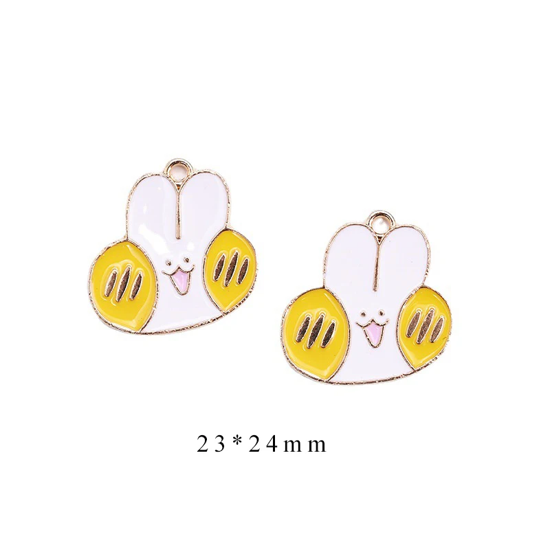 10pcs/Lot Rabbit 23*24mm Diy Handmade Oil Enamel Charms Design for Jewelry Making Earring Bracelet or Necklace
10pcs/Lot Rabbit 23*24mm Diy Handmade Oil Enamel Charms Design for Jewelry Making Earring Bracelet or Necklace