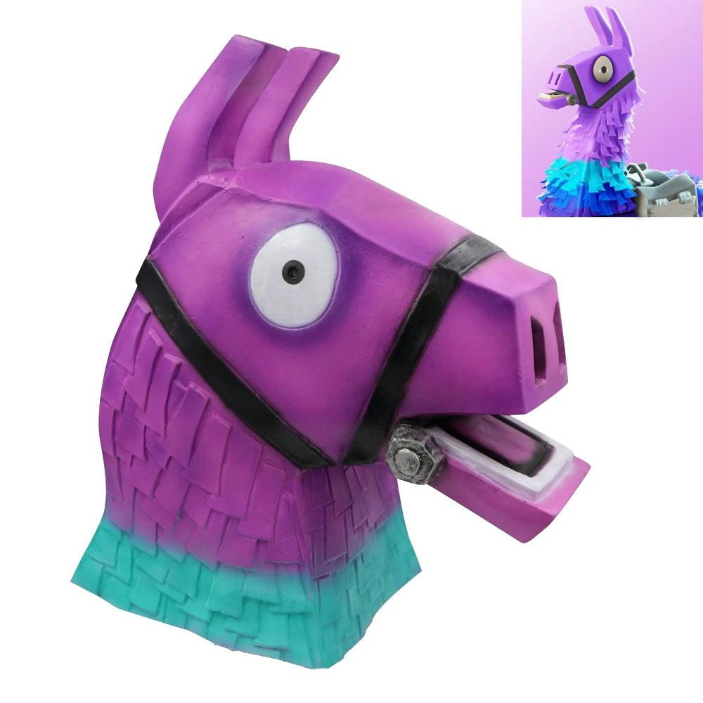 Hot Game Pink Llama Head Latex Mask Adult Halloween Party Costume Cosplay Mask Animal Horse Mask
Hot Game Pink Llama Head Latex Mask Adult Halloween Party Costume Cosplay Mask Animal Horse Mask