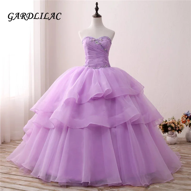 Gradlilac без бретелек Quinceanera платье бальное платье из бисера Топ платья из органзы для выпускного вечера с оборками из тюля с отделкой бисером и...
Gradlilac без бретелек Quinceanera платье бальное платье из бисера Топ платья из органзы для выпускного вечера с оборками из тюля с отделкой бисером и...