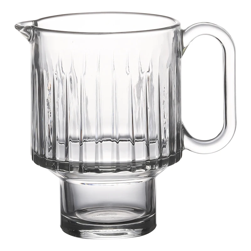 Glass Water Cup Tropical Resistant Handle Fruit Tea Beverage Simple Milk Tea Cup Restaurant Super Large Capacity Lemon Juice Cup
Glass Water Cup Tropical Resistant Handle Fruit Tea Beverage Simple Milk Tea Cup Restaurant Super Large Capacity Lemon Juice Cup