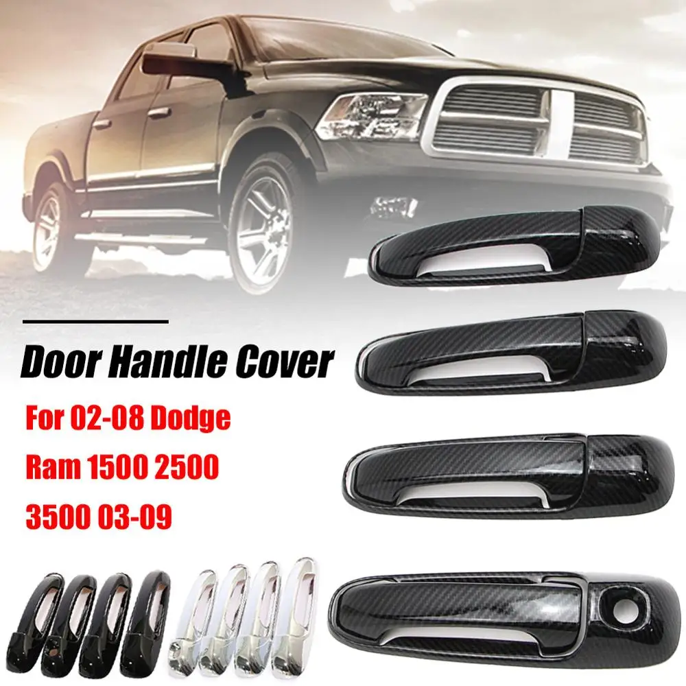 4Pcs/Set Chrome Door Handles Covers for Dodge Dakota Ram 1500 2500/3500 Door Handle Cover Trim for Jeep Grand Cherokee
4Pcs/Set Chrome Door Handles Covers for Dodge Dakota Ram 1500 2500/3500 Door Handle Cover Trim for Jeep Grand Cherokee