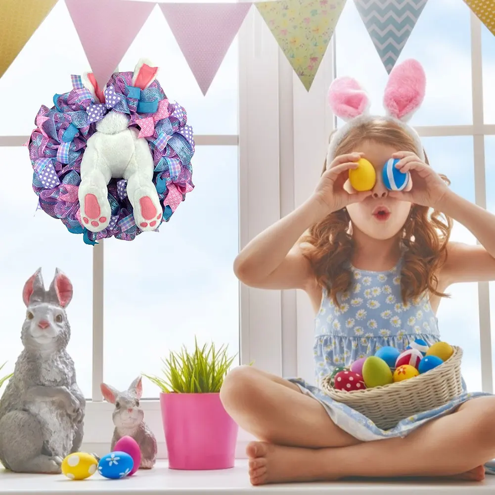 Easter Bunny Charming Rabbit Decoration Wreath 2021 Easter Bunny Butt Ears Door Decorations Spring Outdoor Indoor Welcome Sign
Easter Bunny Charming Rabbit Decoration Wreath 2021 Easter Bunny Butt Ears Door Decorations Spring Outdoor Indoor Welcome Sign