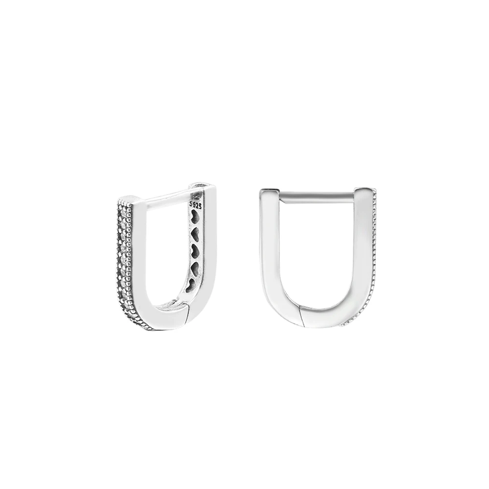 U-shaped Hoop Earrings With Clear CZ 2021 New Earrings For Woman Fashion Make Up Party Gift Earrings Free Shipping
U-shaped Hoop Earrings With Clear CZ 2021 New Earrings For Woman Fashion Make Up Party Gift Earrings Free Shipping