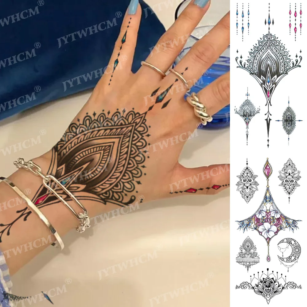Finger Temporary Tattoo Waterproof Sticker Jewelry Henna Fake Sleeve Primitive Fashion Flash Make Up Heart Body Art Chest Tattoo
Finger Temporary Tattoo Waterproof Sticker Jewelry Henna Fake Sleeve Primitive Fashion Flash Make Up Heart Body Art Chest Tattoo