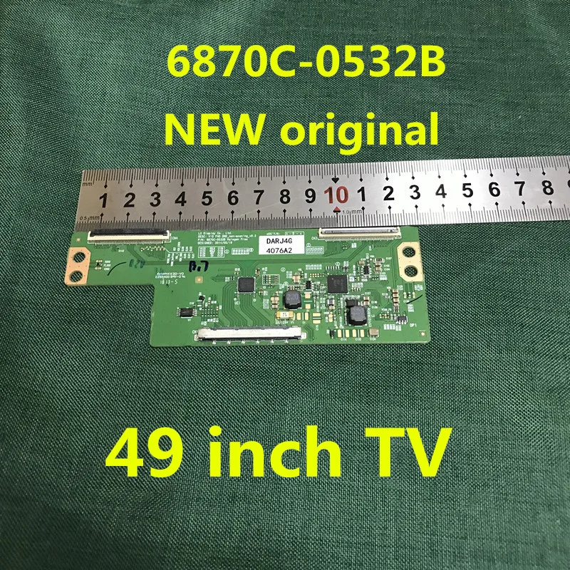100% Новый оригинальный V15 FHD DRD 6870C 0532A 0532B 0532C лоджик борд для 49 дюймов ЖК дисплей ТВ