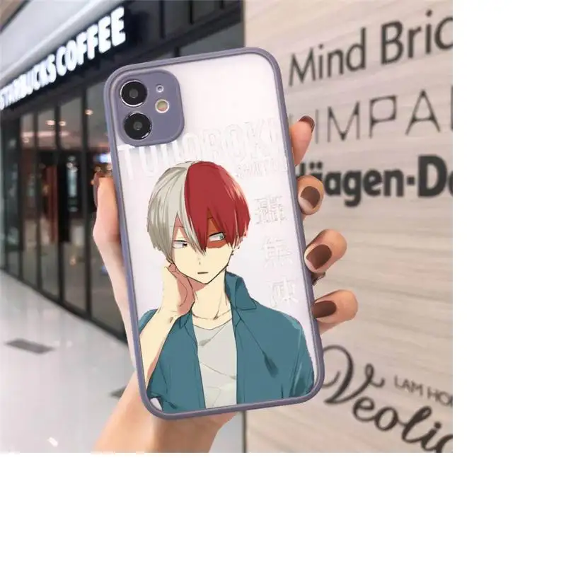 My hero academia Phone Cases Matte transparent For Gray iPhone 12 Mini 11 Pro XR XS Max 7 8 Plus X Back Cover
My hero academia Phone Cases Matte transparent For Gray iPhone 12 Mini 11 Pro XR XS Max 7 8 Plus X Back Cover